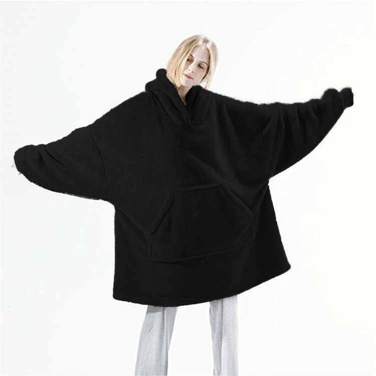 Lazy Fleece Wearable Blanket Hoodie Sweatshirt