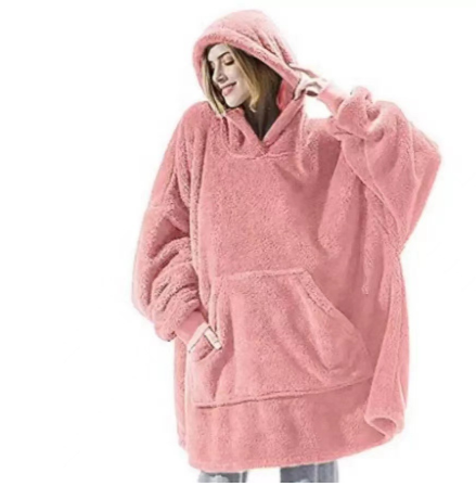 Lazy Fleece Wearable Blanket Hoodie Sweatshirt